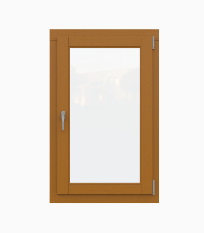 Standard Tilt and Turn Window / Double Glazing / 68 mm / Afzelia