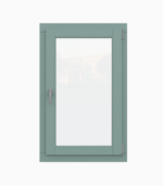 Standard Tilt and Turn Window / Double Glazing / 68 mm / Lovage Green