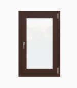 Standard Tilt and Turn Window / Double Glazing / 68 mm / Nutwood