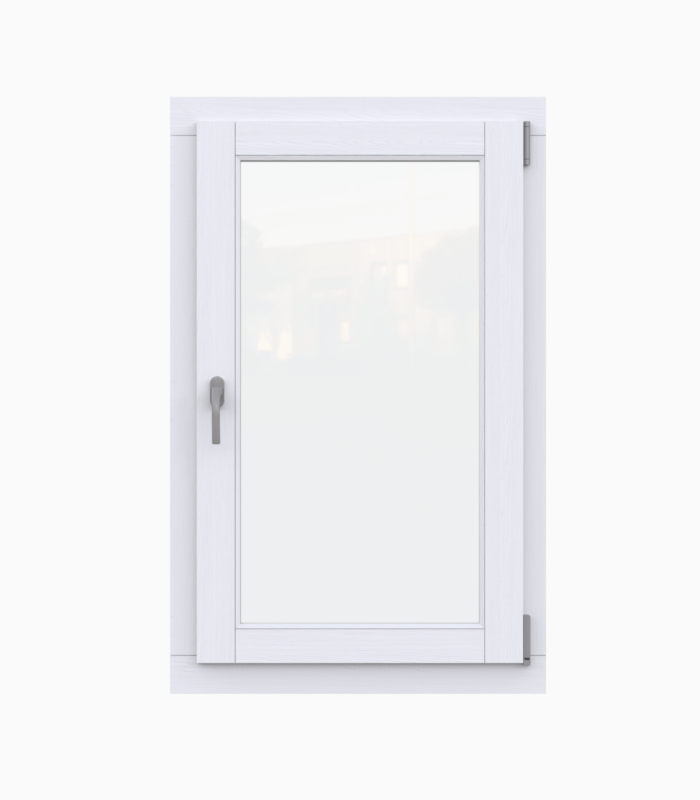 Standard Tilt and Turn Window / Double Glazing / 68 mm / White