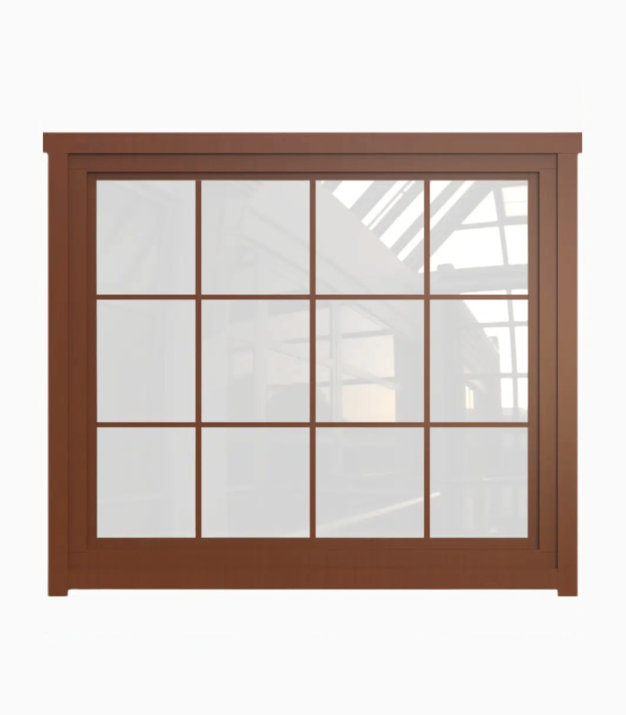 Fixed Windows and Panoramic Windows / Double Glazing / 68 mm