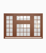 Wooden Casement Windows / Double Glazing / 68 mm