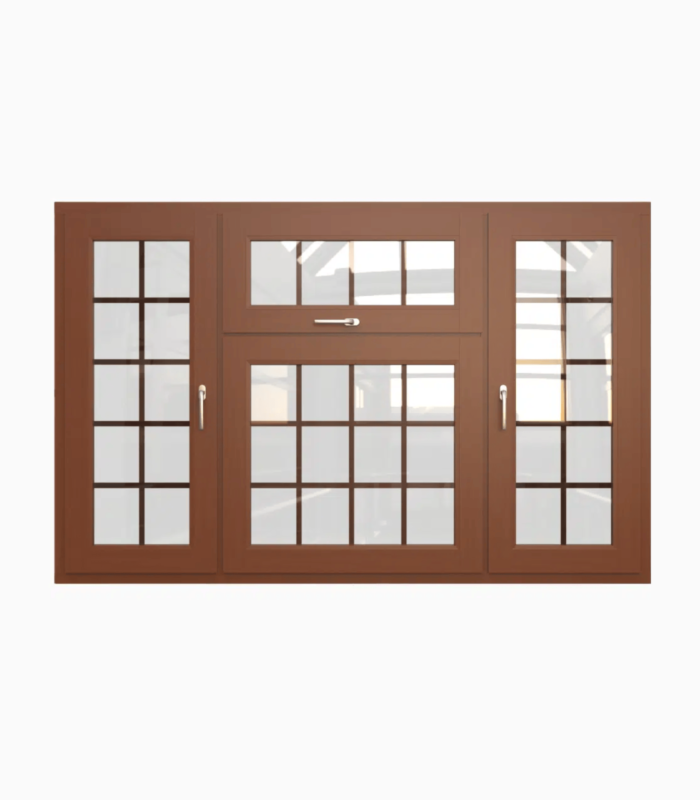 Wooden Casement Windows / Double Glazing / 68 mm